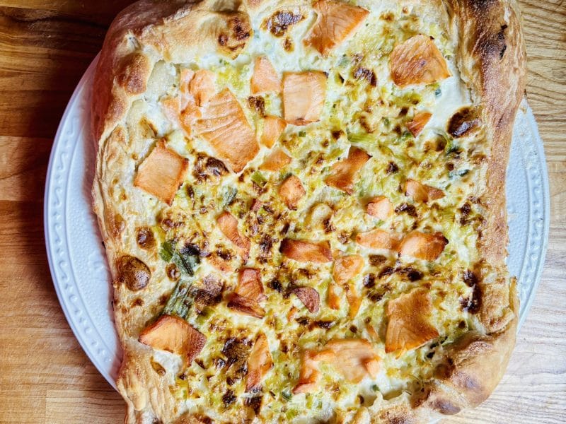 Cliquez pour zoomer ! Pizza terre et mer Thermomix par Candyella✨