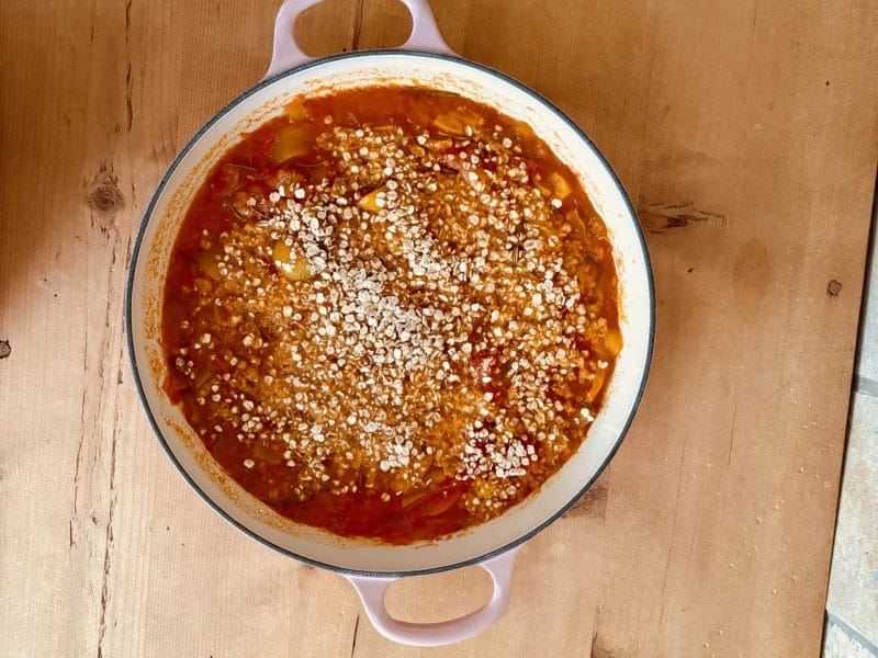 Cliquez pour zoomer ! Crumble poivrons, tomates, parmesan Thermomix par Candyella✨