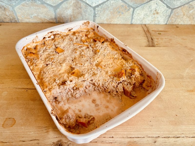 Cliquez pour zoomer ! Casserole de patates douces à la viande hachée et fêta Thermomix par Candyella✨