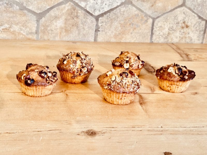 Cliquez pour zoomer ! Muffins aux pommes et aux noix de pécan Thermomix par Candyella✨