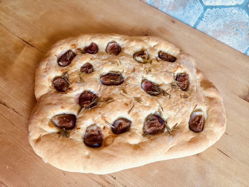 Cliquez pour zoomer ! Focaccia aux figues et gorgonzola Thermomix par Candyella✨