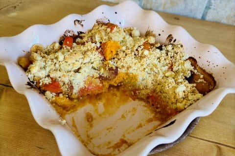 Cliquez pour zoomer ! Crumble de butternut au chorizo Thermomix par Candyella✨