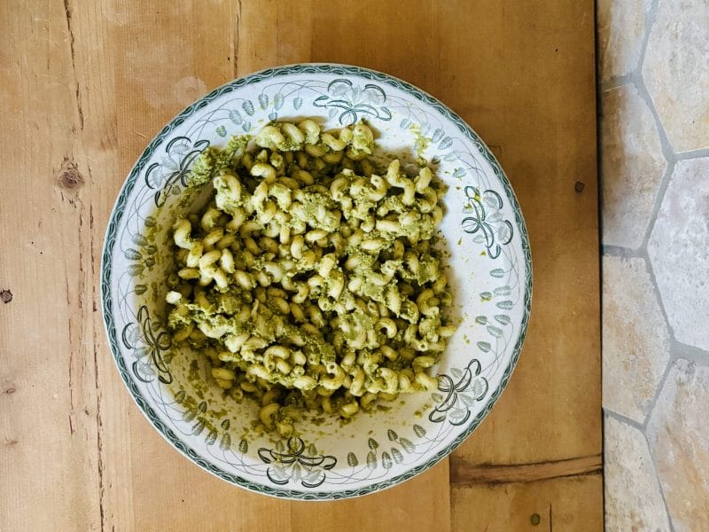 Cliquez pour zoomer ! Pâtes au pesto de haricots verts Thermomix par Candyella✨