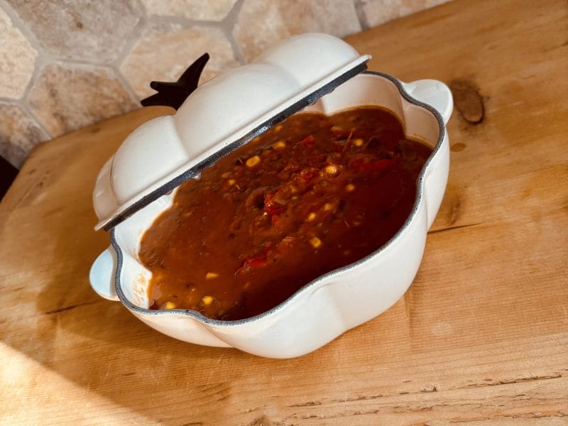 Cliquez pour zoomer ! Chili végétarien Thermomix par Candyella✨