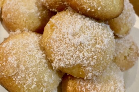 Cliquez pour zoomer ! Boules coco et confiture Thermomix par Candyella✨