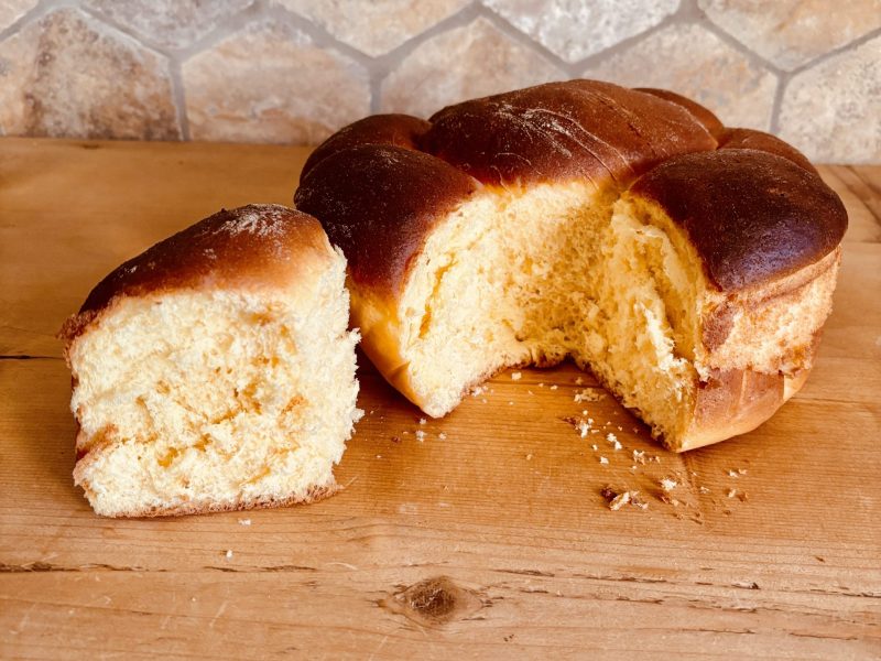 Cliquez pour zoomer ! Brioche à la semoule de blé Thermomix par Candyella✨