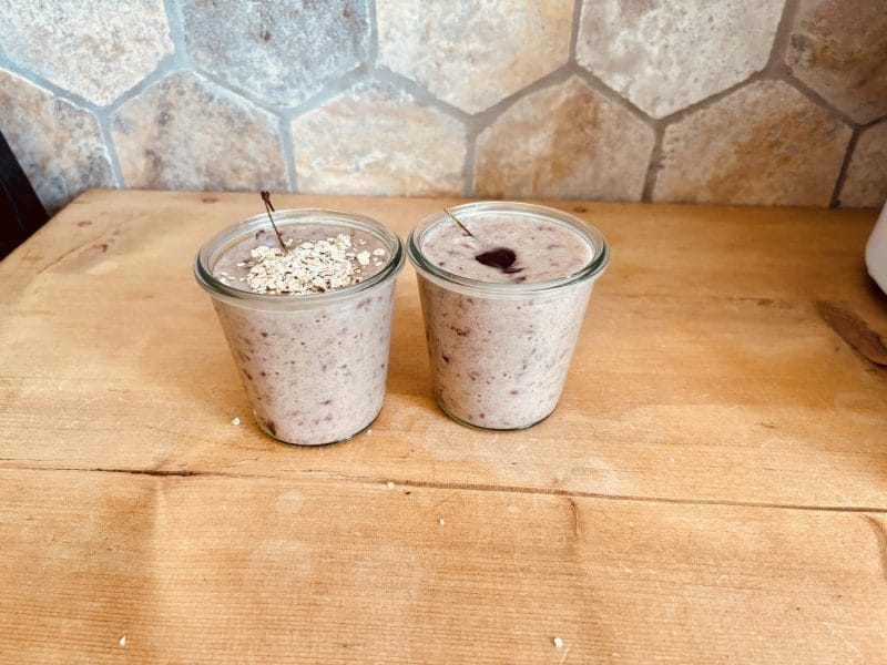 Cliquez pour zoomer ! Purée de banane aux fruits rouges Thermomix par Candyella✨