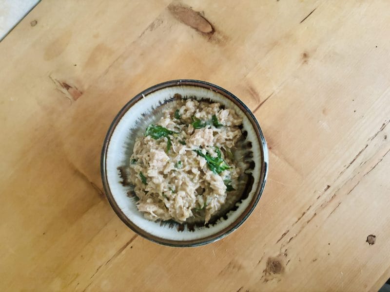 Cliquez pour zoomer ! Risotto au poulet, épinards et poireaux Thermomix par Candyella✨