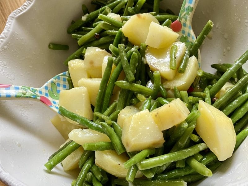 Cliquez pour zoomer ! Pommes de terre et haricots verts à l’ail et au persil Thermomix par Candyella✨