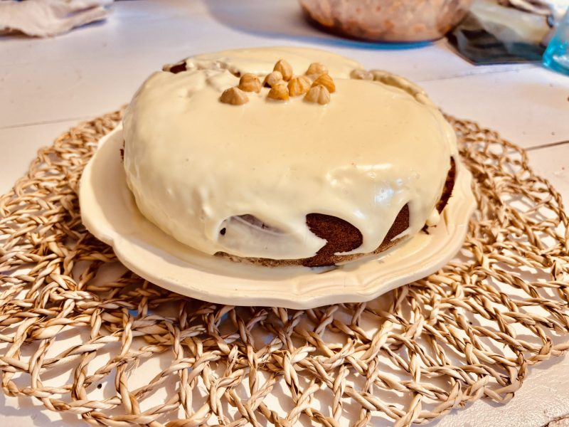 Cliquez pour zoomer ! Moelleux éclats d’amandes & chocolat blanc Thermomix par Candyella✨