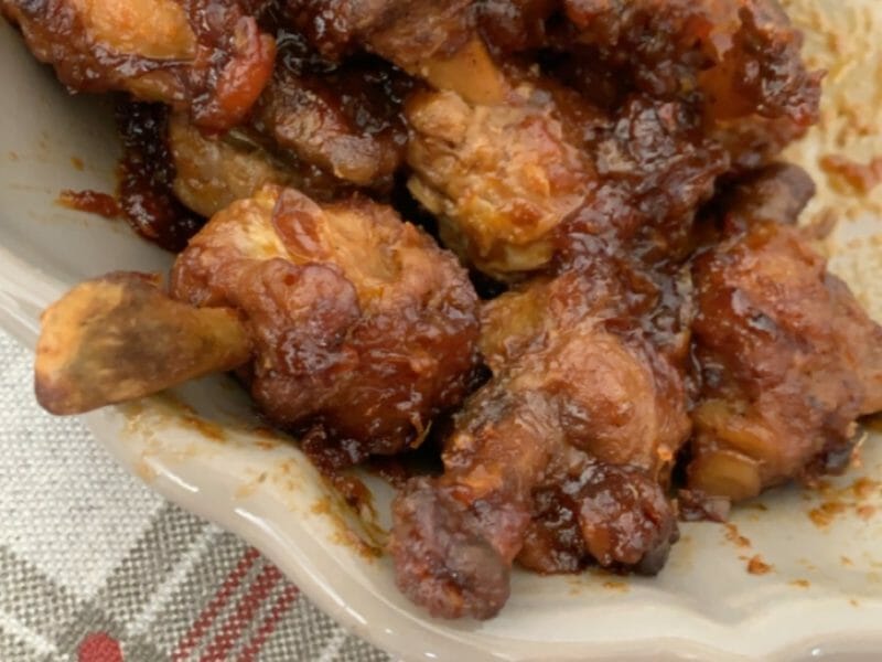 Cliquez pour zoomer ! Ailes de poulet au miel Thermomix par Candyella✨