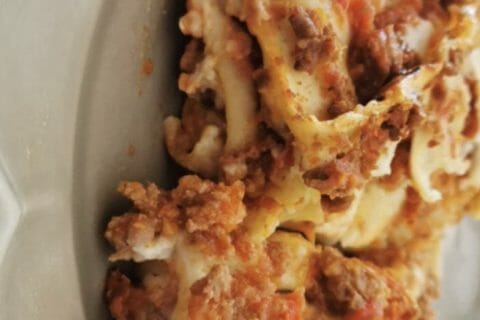 Cliquez pour zoomer ! Lasagnes à la bolognaise au Thermomix