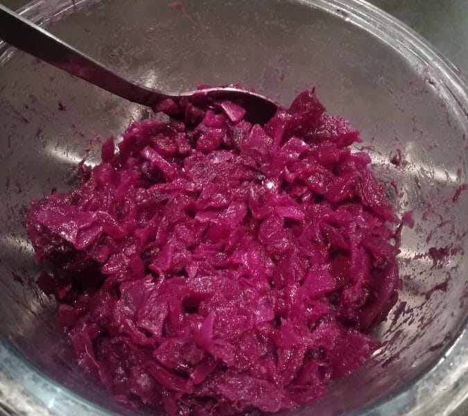 Cliquez pour zoomer ! Chou rouge, lardons et pommes Thermomix par PauLiToi