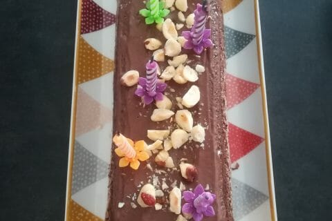 Cliquez pour zoomer ! Cake chocolat noisettes fondant Thermomix par PauLiToi