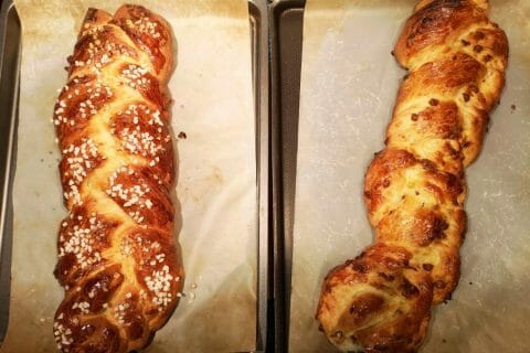 Cliquez pour zoomer ! Brioche tressée à la mie filante Thermomix par Coralinda