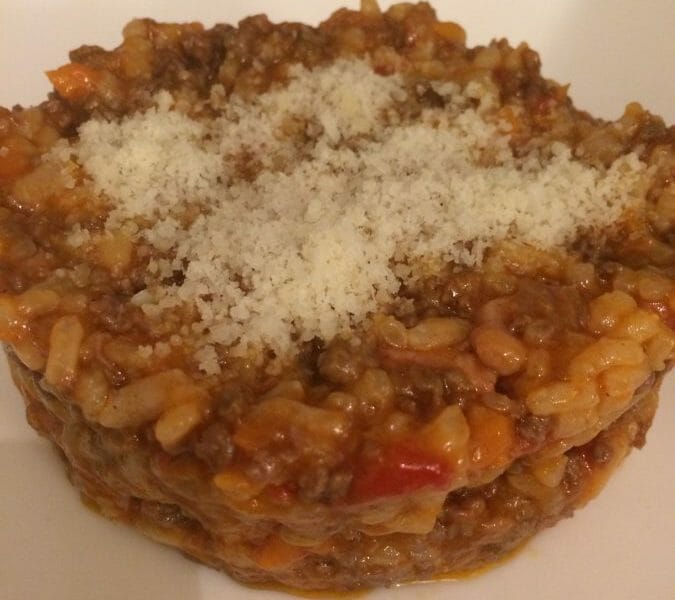 Cliquez pour zoomer ! Risotto à la bolognaise Thermomix par virm