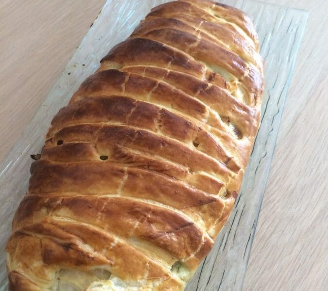 Cliquez pour zoomer ! Feuilleté saumon et poireaux Thermomix par virm