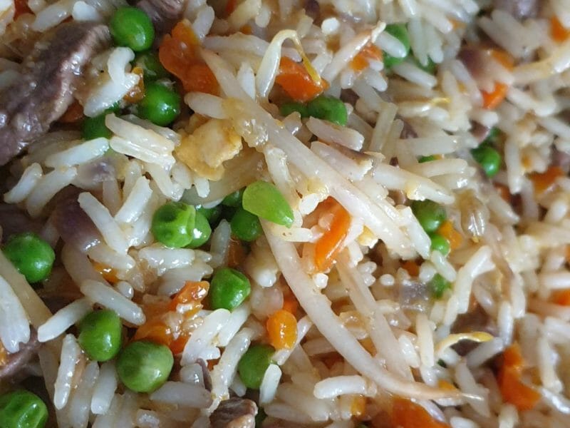 Cliquez pour zoomer ! Riz au bœuf à la chinoise Thermomix par virginie54