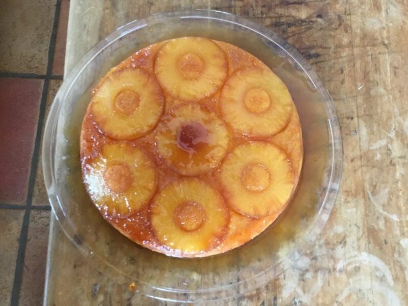 Cliquez pour zoomer ! Gâteau renversé à l’ananas Thermomix par pavelo