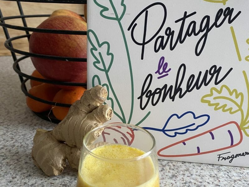 Cliquez pour zoomer ! Shot gingembre orange Thermomix par sevfx
