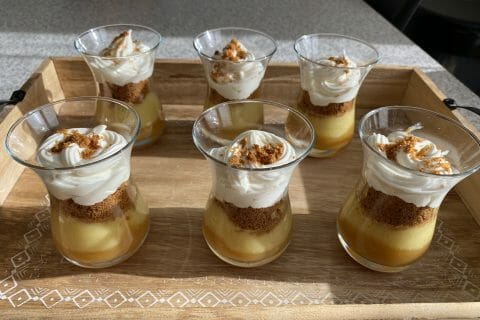 Cliquez pour zoomer ! Verrines pommes caramel et spéculoos Thermomix par sevfx