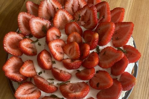 Cliquez pour zoomer ! Tarte aux fraises sans cuisson Thermomix par sevfx