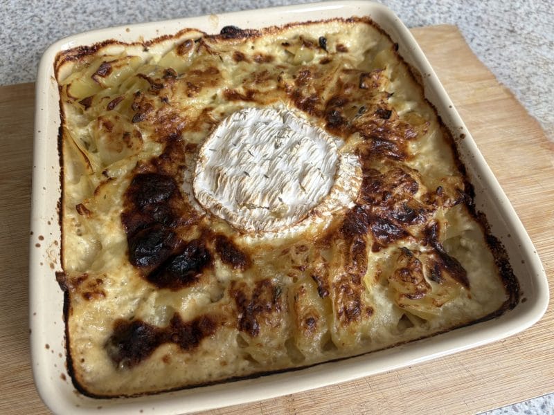 Cliquez pour zoomer ! Gratin de pommes de terre à la normande Thermomix par sevfx
