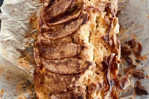 Cliquez pour zoomer ! Cake aux pommes à l’ancienne Thermomix par Nico