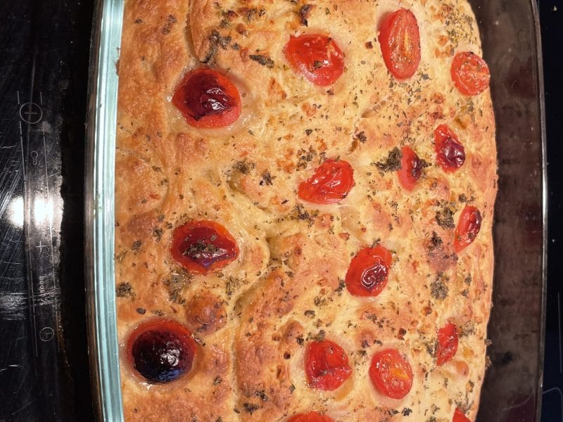 Cliquez pour zoomer ! Focaccia des Pouilles Thermomix par Nico