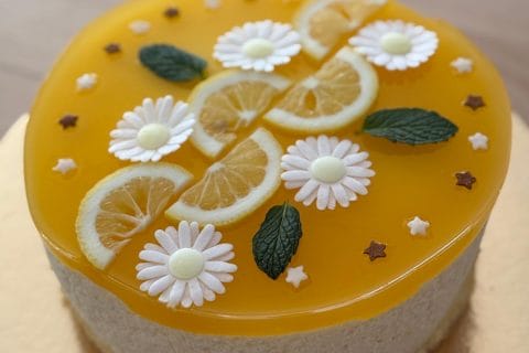 Cliquez pour zoomer ! Bavarois au citron Thermomix par kridom