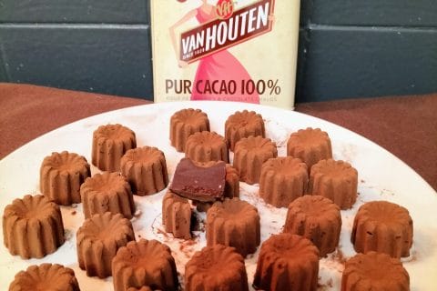 Cliquez pour zoomer ! Truffes au rhum et à la cannelle Thermomix par didine3954