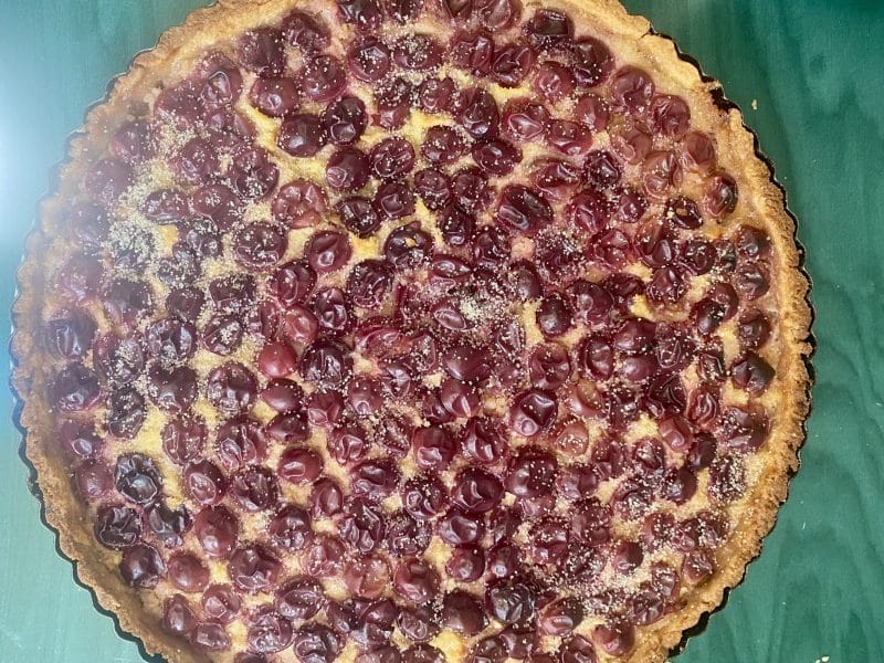 Cliquez pour zoomer ! Tarte aux raisins Thermomix par clairissimecookomix
