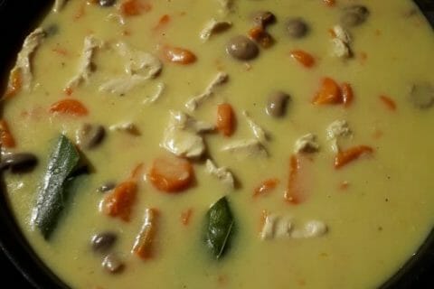 Cliquez pour zoomer ! Blanquette de poulet au Thermomix