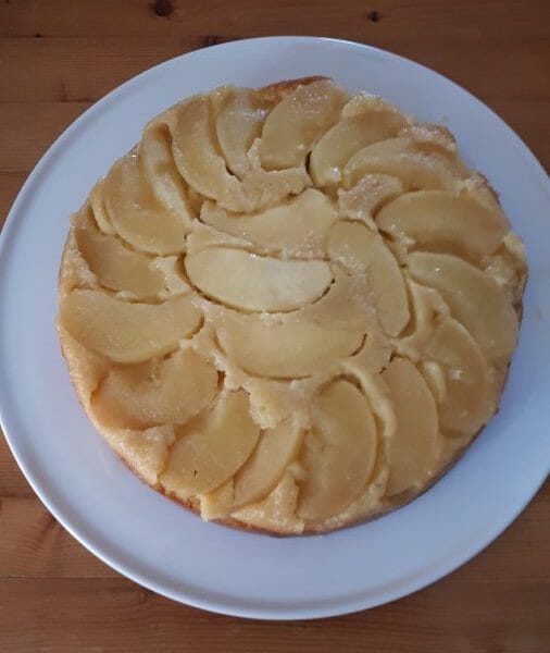 Cliquez pour zoomer ! Gâteau renversé aux pommes caramélisées Thermomix par nathbailly