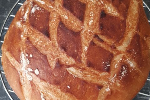 Cliquez pour zoomer ! Pain Cocotte au Thermomix