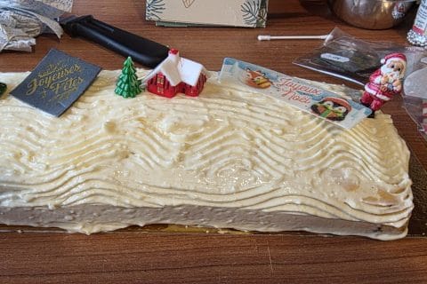 Cliquez pour zoomer ! Bûche Tiramisu Thermomix par adora59