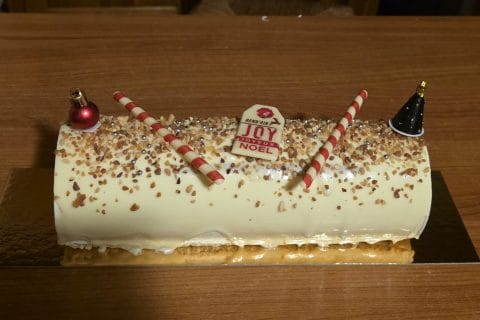 Cliquez pour zoomer ! Bûche vanille praliné Thermomix par adora59