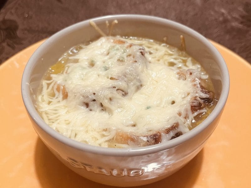 Cliquez pour zoomer ! Soupe de poireaux gratinée Thermomix par seb231268