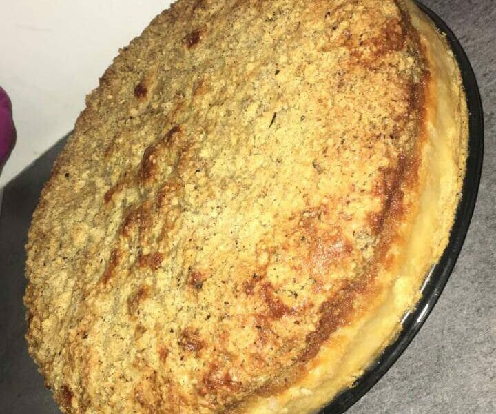 Cliquez pour zoomer ! Tarte aux pommes façon crumble Thermomix par Sarah_ND