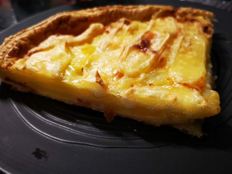 Cliquez pour zoomer ! Tarte aux pommes de terre et lardons Thermomix par Pi-aiM