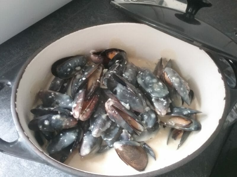 Cliquez pour zoomer ! Moules sauce poulette Thermomix par Lou4
