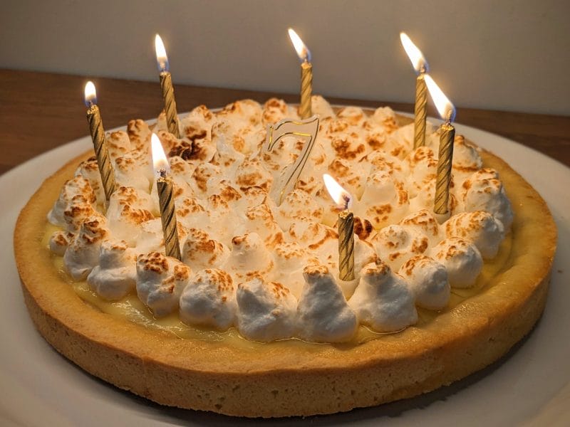 Cliquez pour zoomer ! Tarte au citron Thermomix par Poussinette31