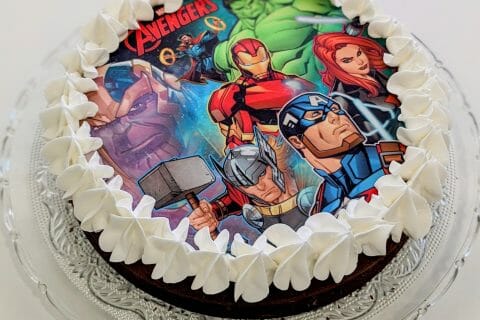 Cliquez pour zoomer ! Gâteau au yaourt et chocolat Thermomix par Poussinette31