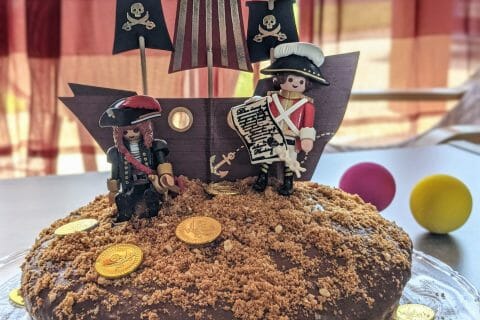 Cliquez pour zoomer ! Gâteau au yaourt et chocolat Thermomix par Poussinette31