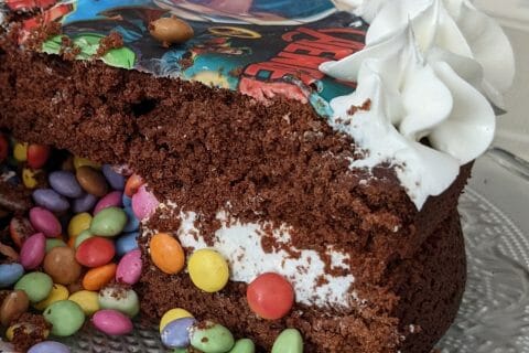 Cliquez pour zoomer ! Gâteau au yaourt et chocolat Thermomix par Poussinette31