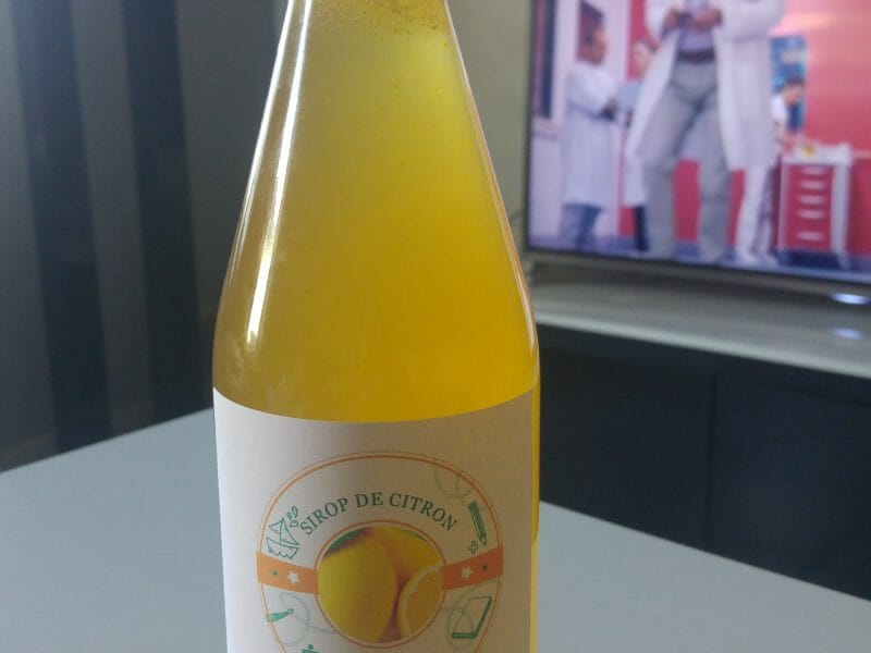 Cliquez pour zoomer ! Sirop de citron Thermomix par lion