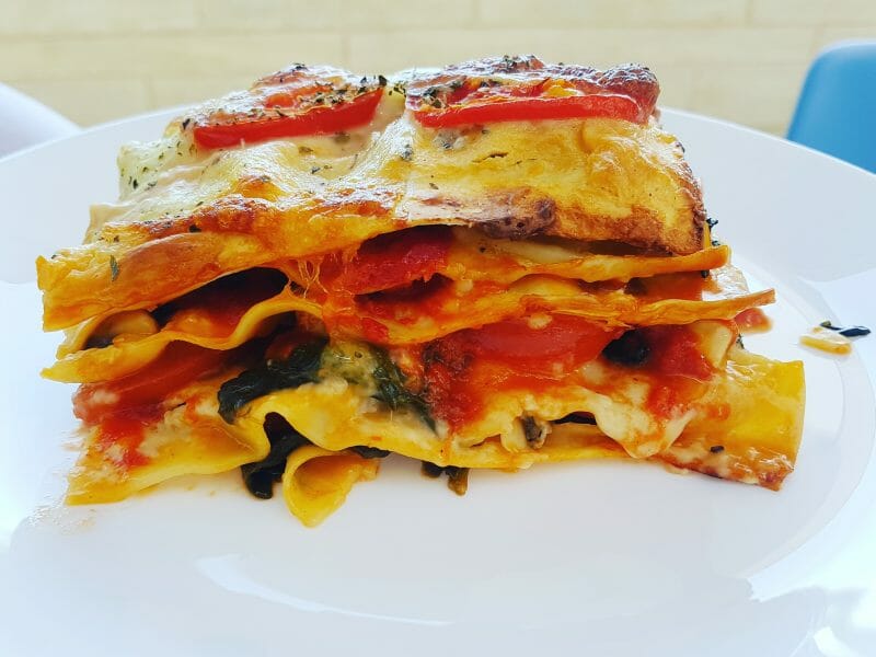 Cliquez pour zoomer ! Lasagnes épinards et chèvre Thermomix par Odreygov