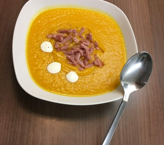Cliquez pour zoomer ! Velouté de potimarron Thermomix par Fabien Juss