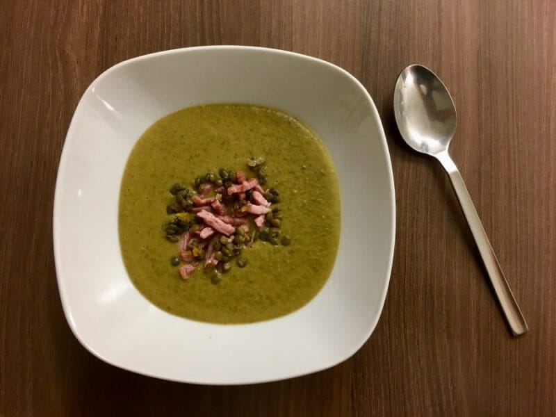 Cliquez pour zoomer ! Velouté de lentilles vertes Thermomix par Fabien Juss