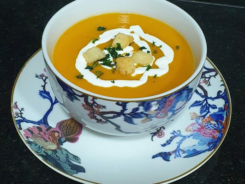 Cliquez pour zoomer ! Velouté de lentilles corail Thermomix par lamiaa